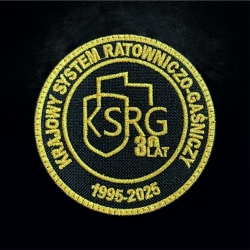 Naszywka jubileuszowa 30 lat KSRG