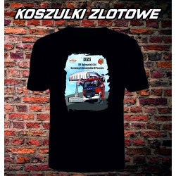 KOSZULKA T-SHIRT "Zlot Czerwonych Samochodów w Poznaniu"  - VIII edycja 2025