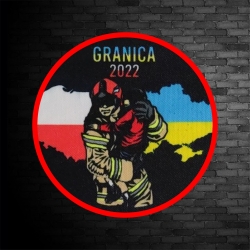 Naszywka GRANICA 2022 - PSP