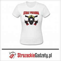 Koszulka techniczna damska "STRAŻ POŻARNA - wzór 2