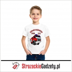 KOSZULKA T-shirt "Auto - Scania  " - dziecięca