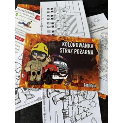 Kolorowanka strażacka A5 -NOWOŚĆ