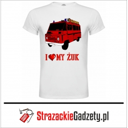 KOSZULKA T-shirt " I LOVE MY ŻUK" - męska wzór 4