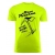 KOSZULKA T-shirt " nic na siłę" - męska fluo  wzór 3